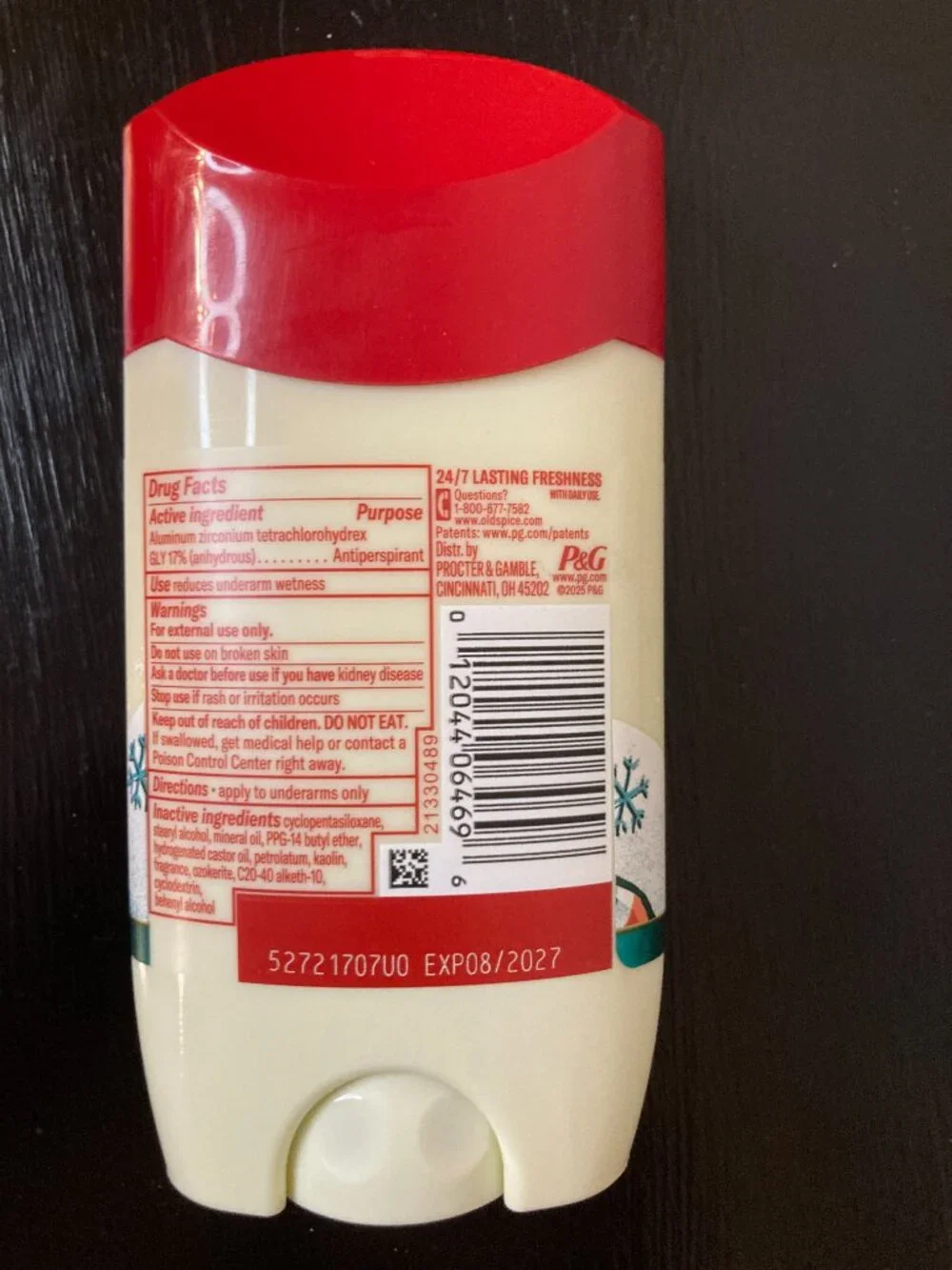 Old Spice pack men